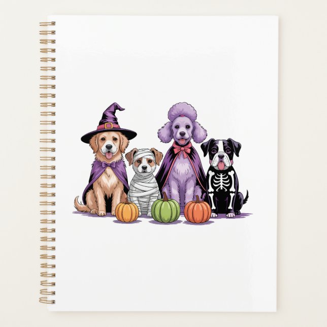 Agenda Halloween Squad Dog (Anverso)
