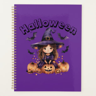 Agenda Halloween Witch 2024 Planner