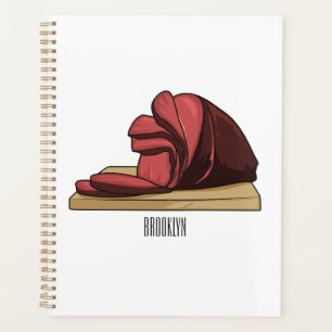 Agenda Ham personalizado ilustracion