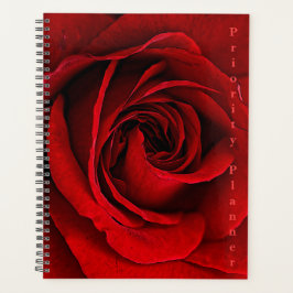 Agenda HAMbWG - Daily Planner - Red Rose