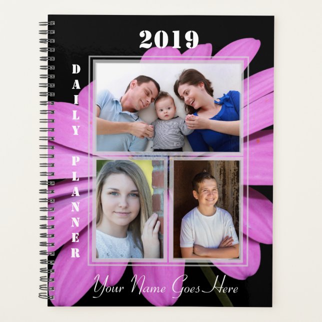 Agenda HAMbWG - Daisy púrpura (Anverso)