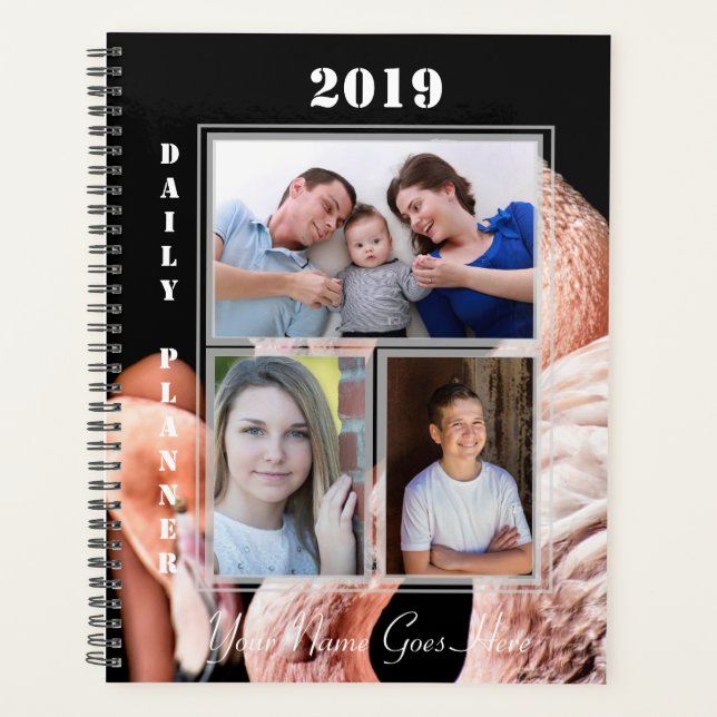 Agenda HAMbWG - Flamencos rosas (Anverso)