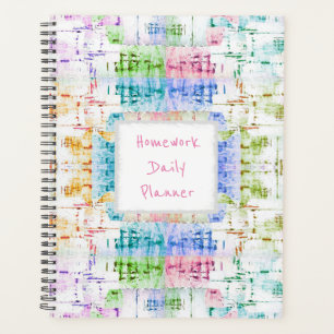 Agenda HAMbWG - Homework Daily Planner - Color mixto