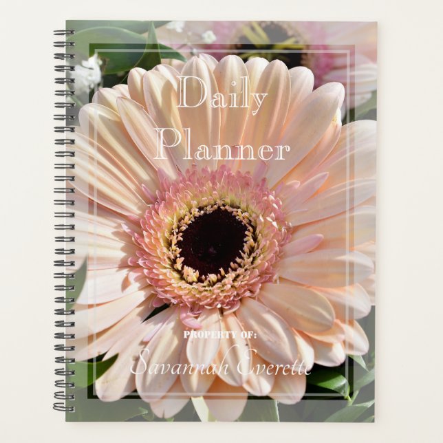 Agenda HAMbWG - Photo Daily Planner - Gerber Daisy (Anverso)