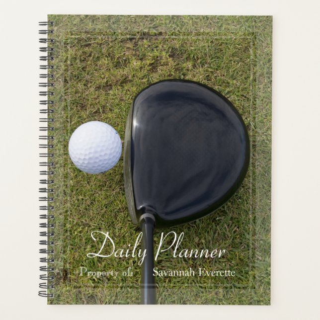 Agenda HAMbWG - Photo Daily Planner - Golf Club & Ball (Anverso)