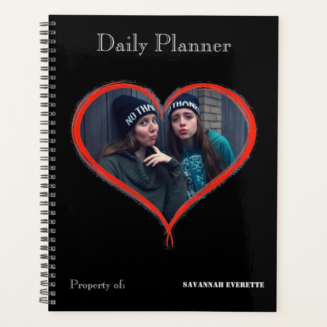 Agenda HAMbWG - Photo Daily Planner - Photo Heart (Anverso)