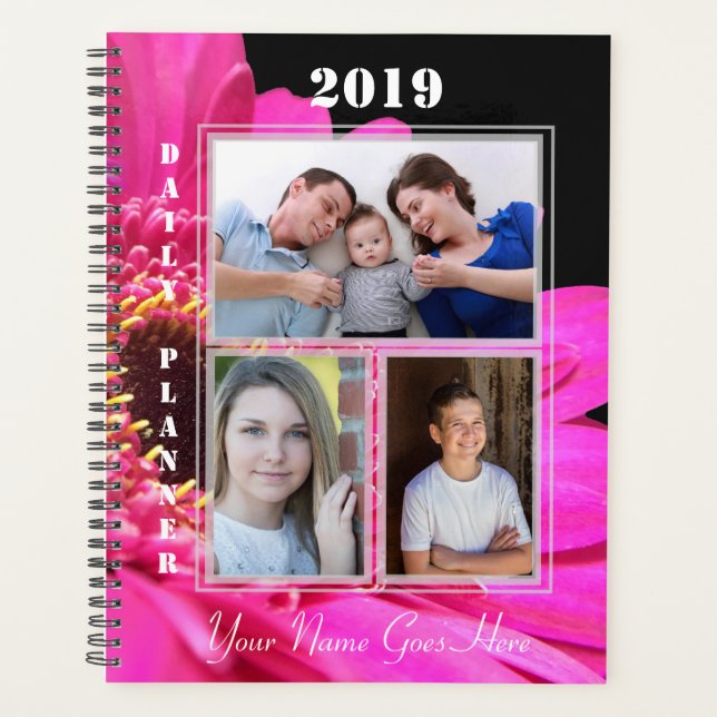 Agenda HAMbWG - Pink Gerber Daisy (Anverso)