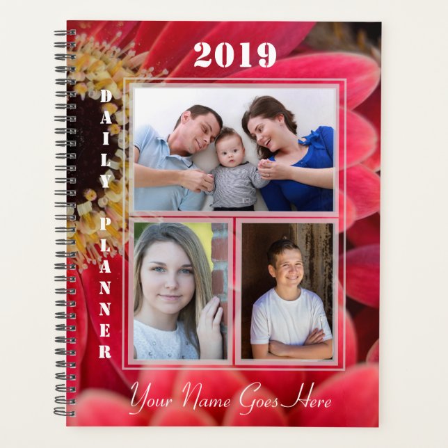 Agenda HAMbWG - Pink Gerber Daisy (Anverso)