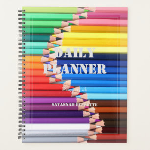 Agenda HAMbWG - Planner de foto para diarios - lápices de