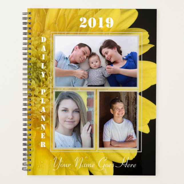 Agenda HAMbWG - Yellow Gerber Daisies (Anverso)