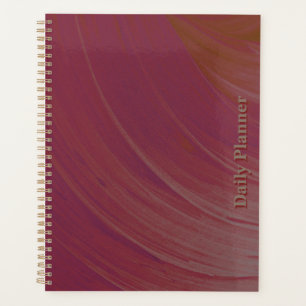 Agenda HAMbyWG - Daily Planner - Plum Apricotl Swirl