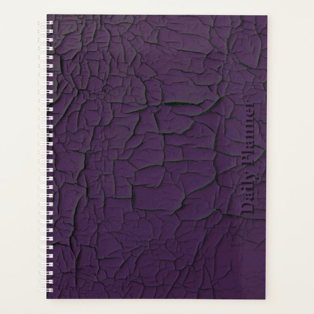 Agenda HAMbyWG - Daily Planner - Purple Crackle (Anverso)