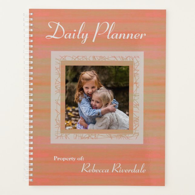 Agenda HAMbyWG - Photo Daily Planner - Cantalope Wash (Anverso)