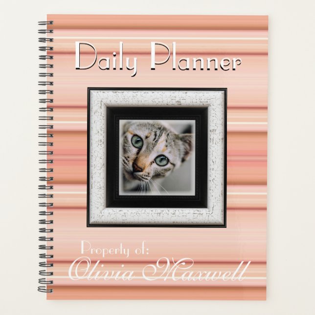 Agenda HAMbyWG - Photo Daily Planner - Peach (Anverso)