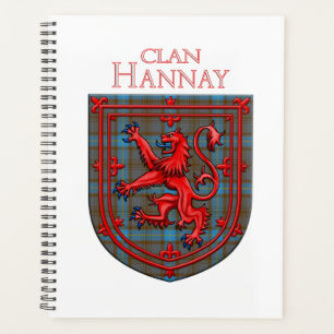 Agenda Hannay Tartan Scottish Plaid Lion Rampant