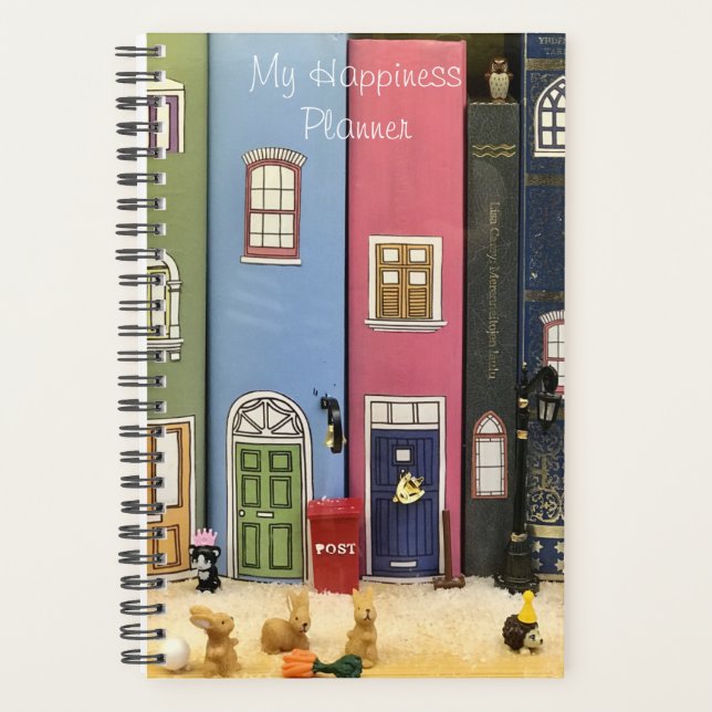 Agenda Happiness Planner Fairytale Books (Anverso)