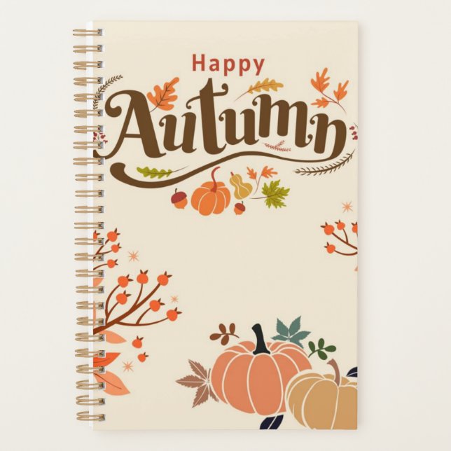 Agenda Happy Autumn Planner (Anverso)