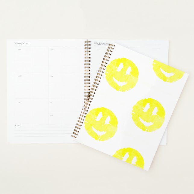 Agenda " Happy Face" Planner (Demostración)