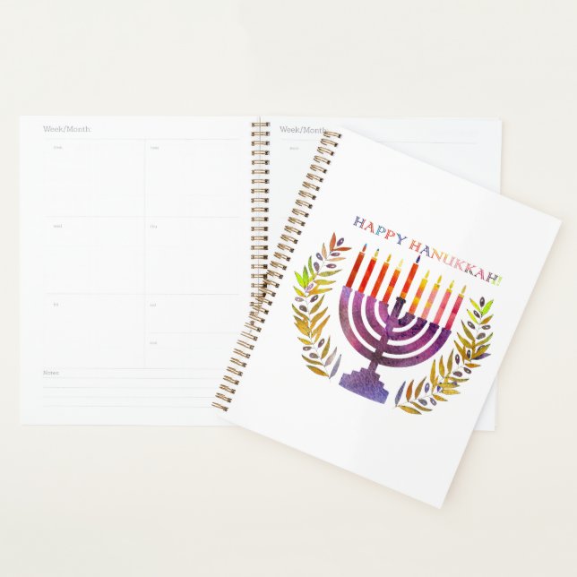 Agenda Happy Hanukkah Planner (Demostración)