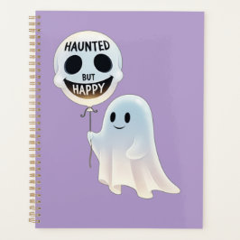 Agenda Happy Kawaii Ghost with Skull Balloon
