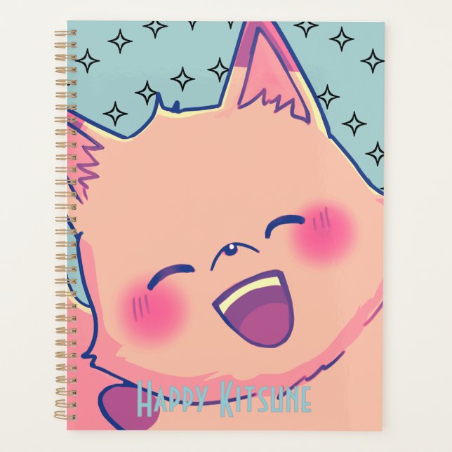 Agenda Happy Kitsune  (Anverso)