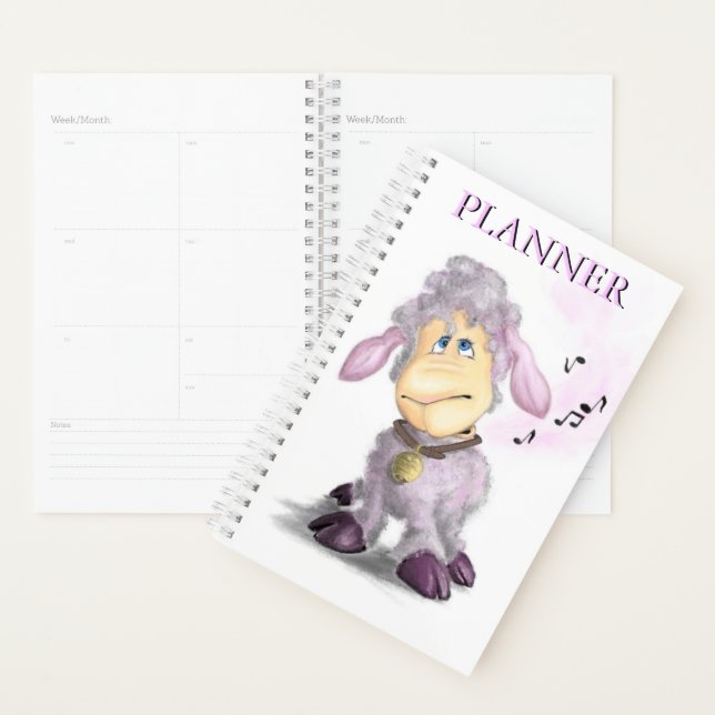 Agenda Happy Little Lamb Planner (Demostración)