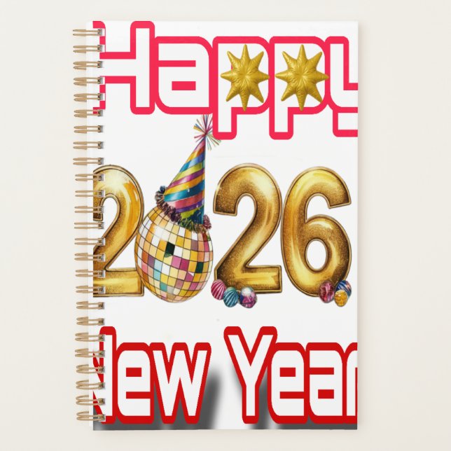 Agenda Happy New year  (Anverso)