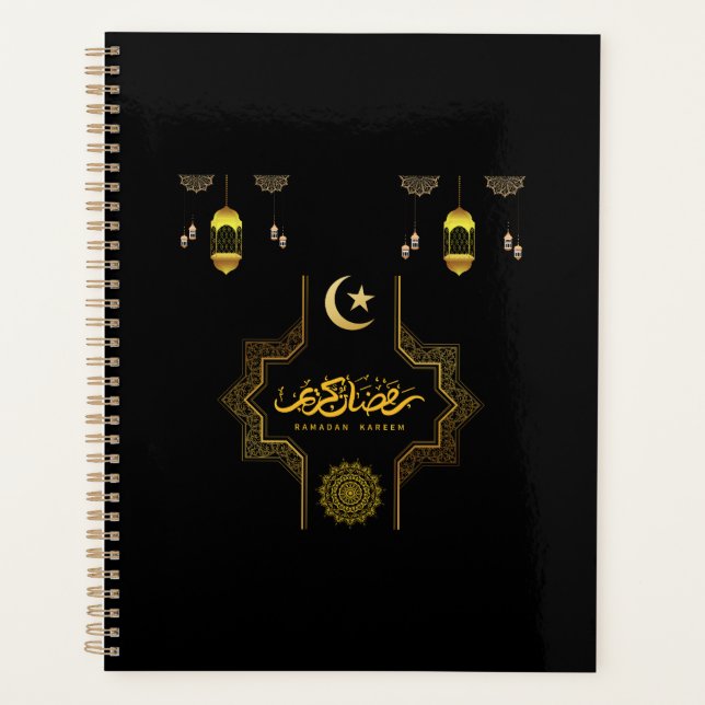 Agenda Happy Ramadan Kareem -Eid Mubarak Wishes  Holiday  (Anverso)