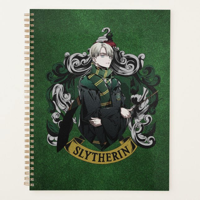 Agenda HARRY POTTER™ | Anime Draco Malfoy House Escudo (Anverso)