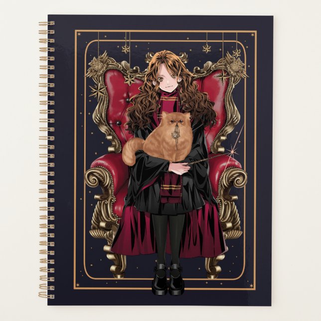 Agenda HARRY POTTER™ | Asiento de Anime Hermione Granger (Anverso)