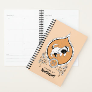 Agenda HARRY POTTER™ Escudo Delicado Sketch HUFFLEPUFF™