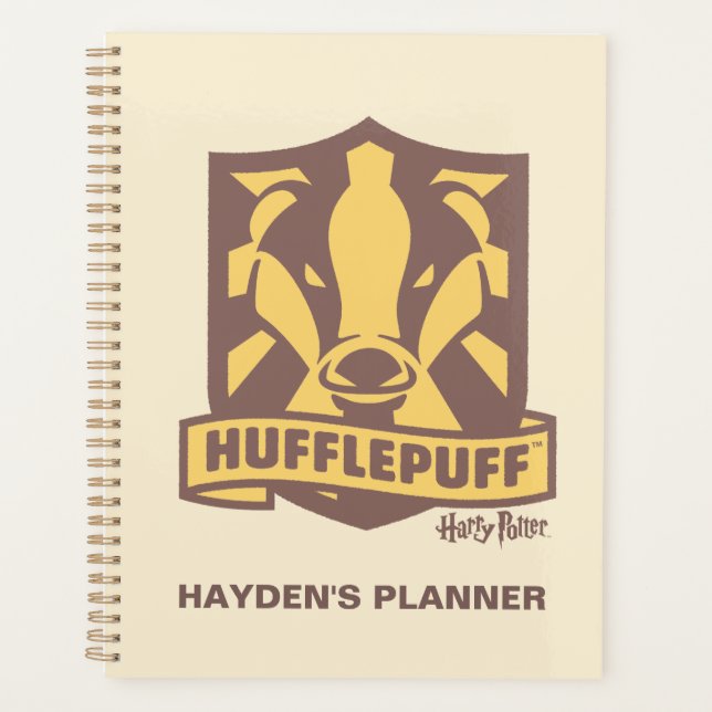 Agenda HARRY POTTER™ | Escudo Summer Magic HUFFLEPUFF™ (Anverso)