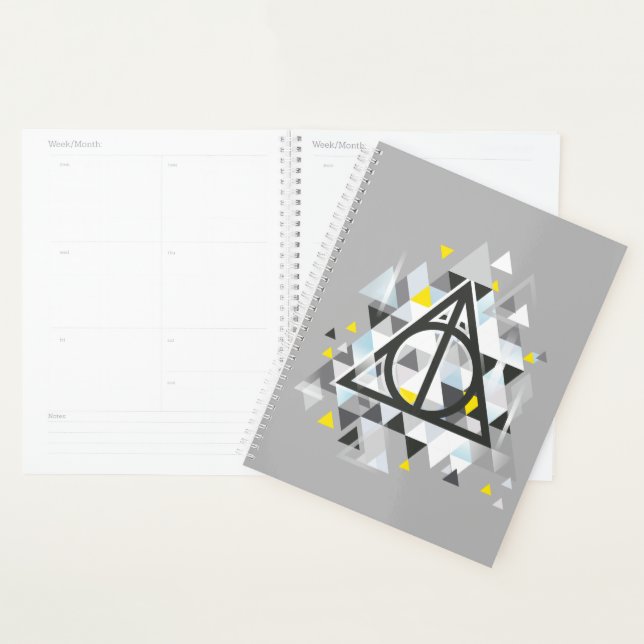 Agenda Harry Potter | Geometric Deathly Hallows Symbol (Demostración)