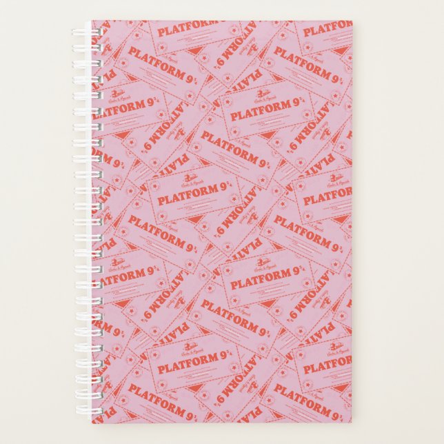 Agenda HARRY POTTER™ | Platforn 9 3/4 Entradas en tren (Anverso)