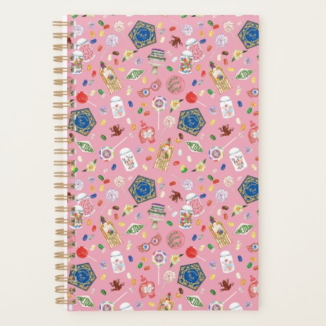 Agenda HARRY POTTER™ | Ranas de chocolate y patrón de dul (Anverso)