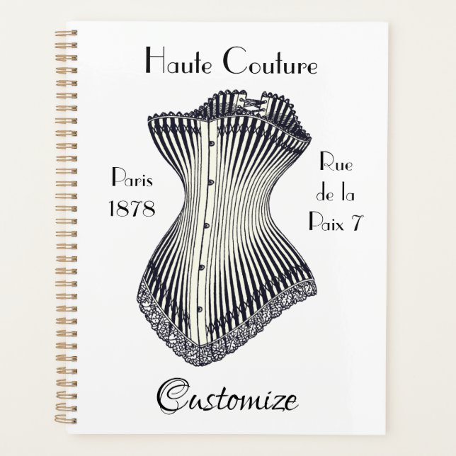 Agenda Haute Couture Corset Thunder_Cove (Anverso)
