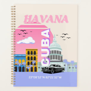 Agenda Havana Cuba Travel Art