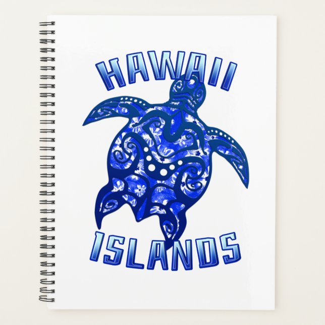 Agenda Hawaii Vacation Tribal Turtle (Anverso)