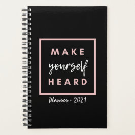 Agenda Haz que te escuches de Planner 2021