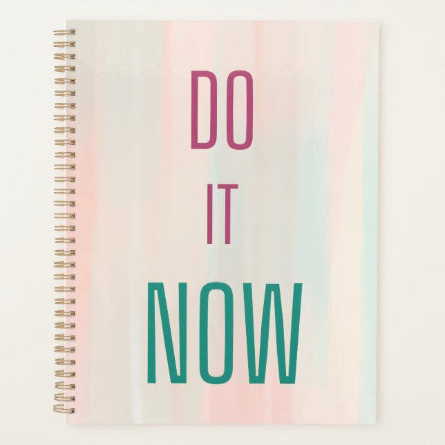 Agenda Hazlo ahora (Anverso)