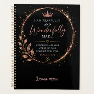 Agenda Hecho con Temor y Admiración Fe 