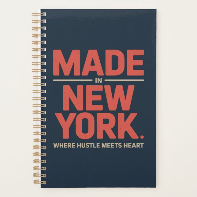 Agenda Hecho en Nueva York (Anverso)