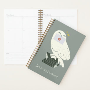 Agenda Hedwig con dibujo caprichoso de carta