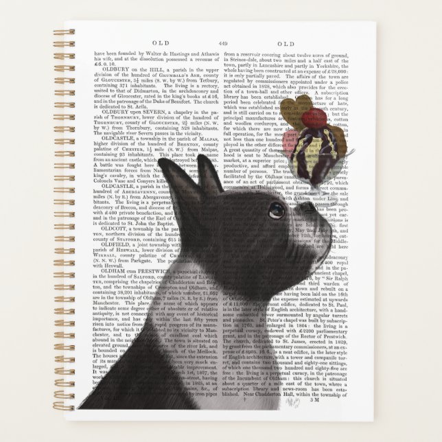 Agenda Helado de Boston Terrier (Anverso)