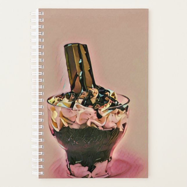 Agenda Helado de fresa (Anverso)