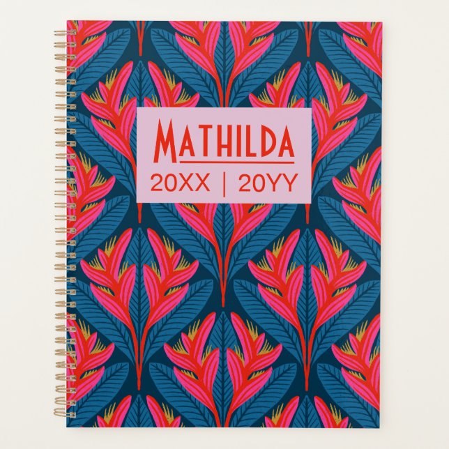 Agenda Heliconia Neon (Anverso)