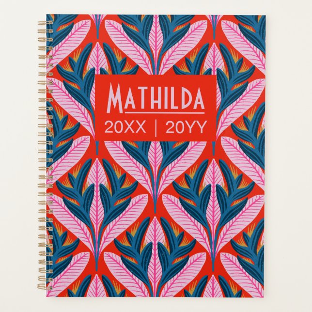 Agenda Heliconia Neon (Anverso)