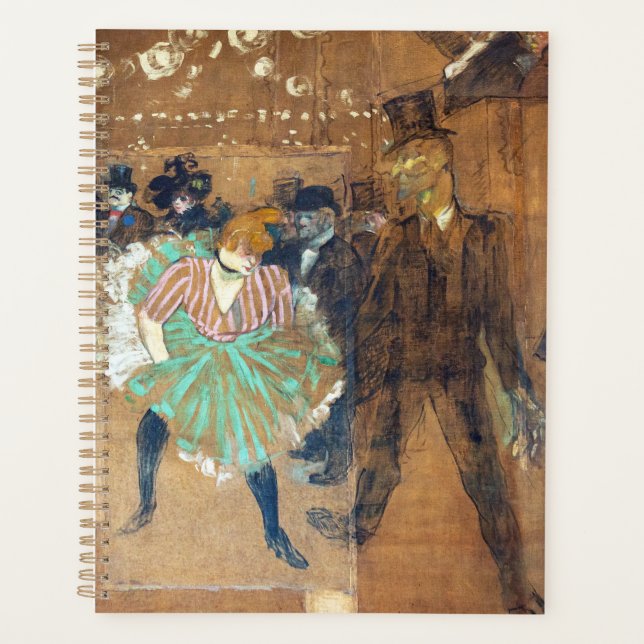 Agenda Henri de Toulouse-Lautrec - Danza en la Roque (Anverso)