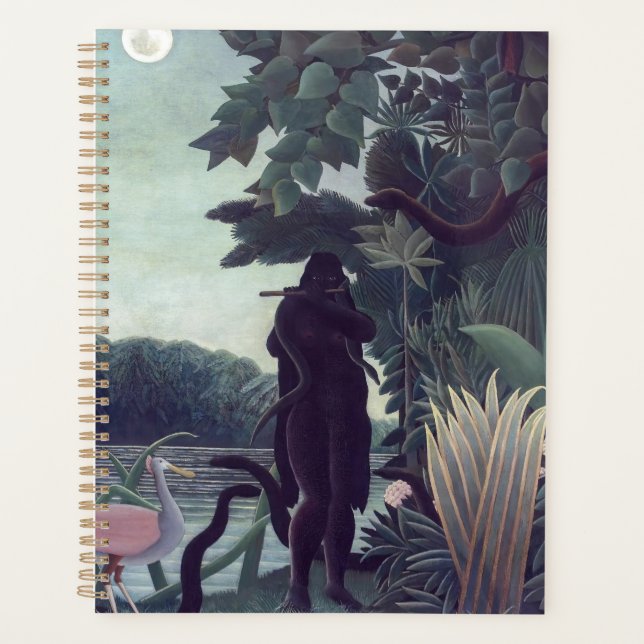 Agenda Henri Rousseau - El encantador de serpientes (Anverso)