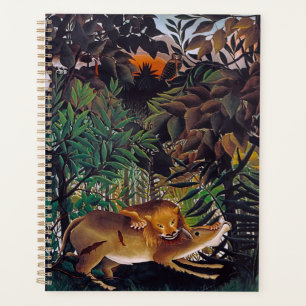 Agenda Henri Rousseau - El león hambriento